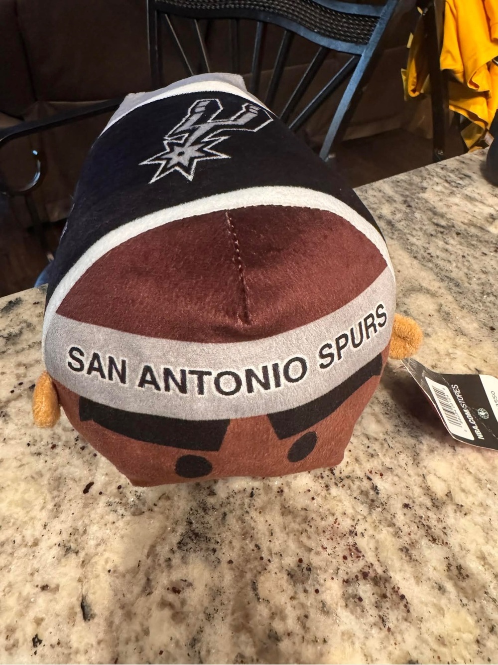 NBA San Antonio Spurs 7 inch Bun Buns plush pillow